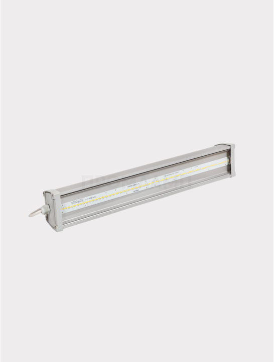 Линейный светильник VSL Line Wash 12-2050-850-Д подвесной и накладной с прозрачным рассеивателем 120°